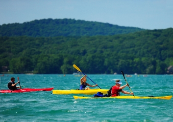 kayaking