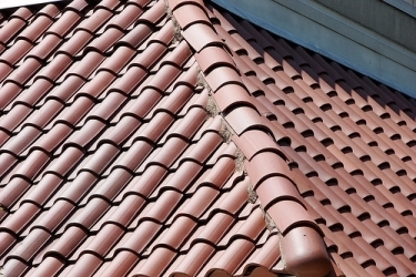 tile-roofed