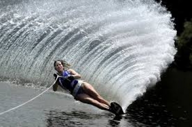 waterskiing